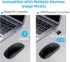 Kabellose Laptop-Maus mit BT GHz-USB-Empfänger Produktbild-Vorschau 2