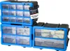HMF Sortierbox für Kleinteile mit Schubladen, 3er Set, Produktbild-Vorschau 1