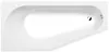 TIGRA asymmetrische Badewanne 170 x 80 x 46 cm, links, weiß Produktbild-Vorschau 1