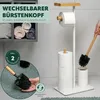 eluno Stand-WC-Garnitur 4in1, WC-Bürste, Produktbild-Vorschau 5