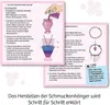 Instructions for making glitter diamonds and dreamcatchers. Náhľad obrázku produktu