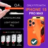 Housse Neon Clear pour iPhone 15 Pro Max Coloré Lumineux Voir les images du produit 4
