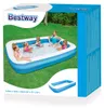 Piscina "Family" Gonfiabile Rettangolare 2 Anelli  +3 Anni Anteprima dell’immagine prodotto 18