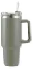 Thermosbecher mit Strohhalm TERMOS 1000 ml, grau Produktbild-Vorschau 1