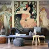 Vlies Fototapete - Alphonse Mucha. Donna 350x245 cm Anteprima dell’immagine prodotto 2