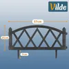 Vilde | Set 4 bordure per aiuole 228 cm - Grigio - Anteprima dell’immagine prodotto 5