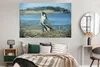MuchoWow® Poster Wanderfalke - Wasser - Raubvogel 180x120 Produktbild-Vorschau 4
