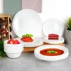 Vilde | Geschirrset - Weiß - 24 Teile - Opalglas - 6 Produktbild-Vorschau 3
