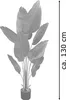 Bananier Plante Artificielle Artificiel avec Pot 130 cm Voir les images du produit 6