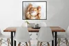MuchoWow® Gerahmtes Poster Katze - Rot - Haustiere - Produktbild-Vorschau 2