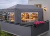 Faltpavillon 1,5 x 2,9 m Smoky Grau, 4 Easy-Klett Produktbild-Vorschau 10