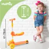 Malplay monopattino a tre ruote pieghevole per bambini Anteprima dell’immagine prodotto 12