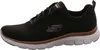 Skechers Flex Appeal 4.0 sportlicher Schnürer Schwarz Produktbild-Vorschau 6
