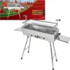 Mangal Edelstahl Grill Garten Standgrill Schaschlikgrill Produktbild-Vorschau 5
