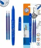 Gummierter Stift OOPS! 0,6mm, blau, zwei Radiergummis + 2 Produktbild-Vorschau 3