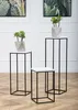 HowHomely Modern Pflanzenständer, Blumenhocker aus Metall Produktbild-Vorschau 8