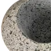 Tokoindah Handgefertigter Naturstein Mörser mit Stößel - Produktbild-Vorschau 4