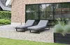 Sonnenliege Saint-Martin Grau Gartenliege Liegestuhl Produktbild-Vorschau 4