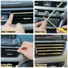 Bande décorative pour l'intérieur de voiture, violette, 5 m Voir les images du produit 7