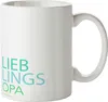 Mr. & Mrs. Panda Trinkbecher Opa - Weiß - Geschenk, Produktbild-Vorschau 1