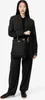 LACOSTE sac à épaule Anna Vertical Shopping Bag Noir Farine Voir les images du produit 14