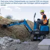Scheppach Mini-Bagger EXC815, 8.5 PS Benzinmotor, Grabtiefe Produktbild-Vorschau 11