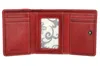 CHIEMSEE Leder Geldbörse Leather Wallet Red rot Produktbild-Vorschau 2