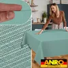 Tischdecke Leinen-Optik - MILA Premium Stoff-Tischtuch mit Produktbild-Vorschau 6