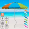 Parasol de plage Girafacile Aluminium uv Protection Pêche Voir les images du produit 1