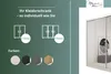 200 cm Kleiderschrank Darix mit Spiegel inklusive 2 Produktbild-Vorschau 6