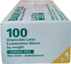 Latexhandschuhe puderfrei weiß BASIC-PLUS 100 Stück Größe S Produktbild-Vorschau 4