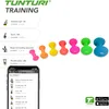 Tunturi 2er Set Kurzhantelset, Fitnessset, 2 kg, bunte Produktbild-Vorschau 3