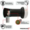 PremiumX Deluxe Single LNB Signalumsetzer digital Produktbild-Vorschau 3