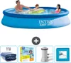 Intex runder aufblasbarer Easy-Set-Pool – 366 x 76 cm – Produktbild-Vorschau 1