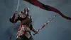 A knight in armor holding a sword and a banner. Produktbild-Vorschau
