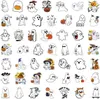 50 samolepky duchů, Halloween samolepky duchů, nápad na Náhled obrázku produktu 1