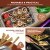 Bremermann grillpan 2-delige set incl. 4 bamboe schrapers, Productafbeelding-voorbeeld 3