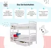 KEF AGATHE Etagenbett Kinder Holz Kinderbett für Zwei Produktbild-Vorschau 7
