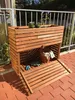 Multibox Hochbeet Holz 92x32x80cm mit Stauraum & Rollen Produktbild-Vorschau 9