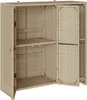 vidaXL Armoire de rangement avec étagère Beige 100 x 36 x Voir les images du produit 3