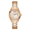 Guess Aura Montre pour femme GW0047L2, cadran en nacre, or Voir les images du produit 1