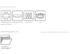 Icons indicating heat sources and dishwasher compatibility, along with usage instructions. Podgląd zdjęcia produktu