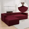 Dicke Sofabezug Ecksofa L Form Jacquard Stretch Sofa Produktbild-Vorschau 1