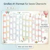 Schuljahreskalender A1 2026/2027 Tierwelt Pastell – 13 Produktbild-Vorschau 4