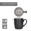 6x Reactive Glaze Dark Cement Kubek do kawy 250ml Szare Podgląd zdjęcia produktu 6