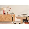 Miliboo - Design-Sideboard aus hellem, massiver Eiche mit Produktbild-Vorschau 2