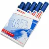 Edding - Filzstift 800 Diagonale 4-12mm blau | 5 Stück Produktbild-Vorschau 5