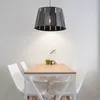 RGB LED Pendelleuchte, schwarz braun, Holzoptik, D 35 cm Produktbild-Vorschau 4