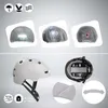 Skater-Fahrradhelm mit Front- und Rücklicht | Matt Weiß L Produktbild-Vorschau 5