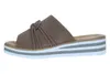 Rieker, muli con zeppa da donna, beige Anteprima dell’immagine prodotto 25